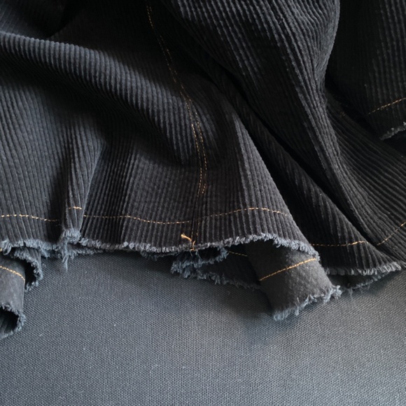 Corduroy long women’s coat - Picture 8 of 8